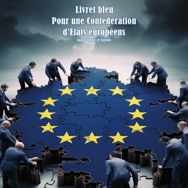 Le livret bleu pour une Confédération d’États européens